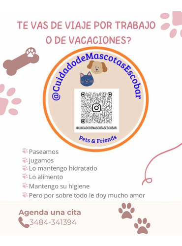 Cuidado De Mascotas A Domicilio Zona Norte, Escobar
