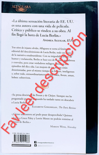 Manual Para Mujeres De La Limpieza Lucia Berlín