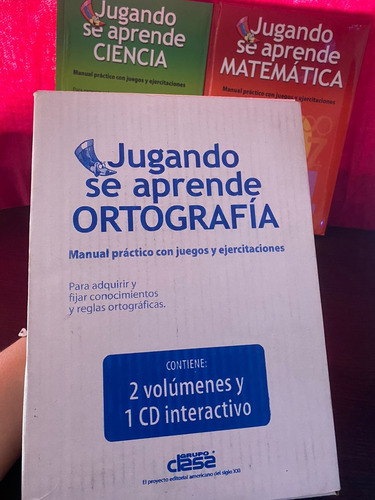 Jugando Se Aprende Computacion, Ortografia, Matema Y Ciencia