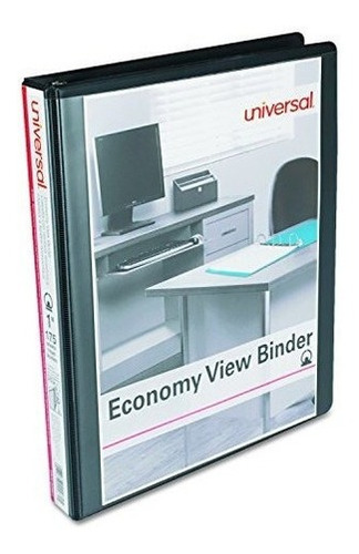 Carpeta Universal Económica Con Vista De Anillo Redondo