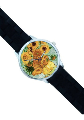 Reloj Girasol Para Dama Muy Lindo Para Ella Girasoles 