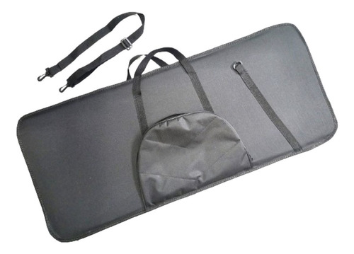 Estuche Semiduro Teclado Yamaha Casio Lona Impermeable Forro