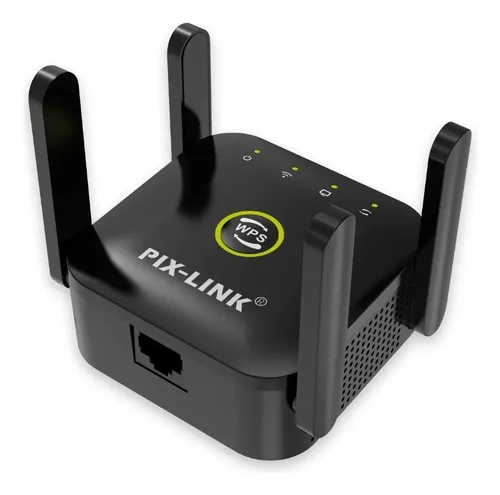 Repetidor WiFi PixLink WR09 Amplificador cuatro antenas