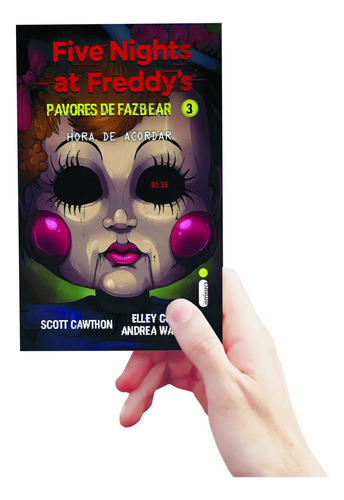 Livro: Five Nights At Freddys: Pavores De Fazbear Vol. 3 - Hora De Acordar (obra Extraordinária Que Expande O Universo Dos Jogos Aterrorizantes De Fnaf) Literatura Juvenil Em Português Capa Comum
