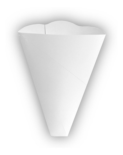 1,000 Conos Para Crepas Color Blanco