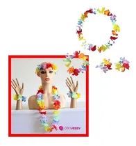 Comprar Kit Luau \u002F3 Productos\u002Feventos,cumpleaños,fiesta Hawaiana