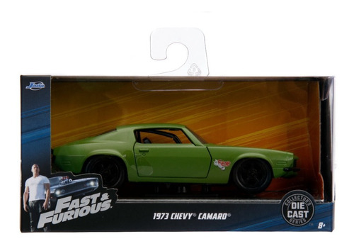 Rápidos Y Furiosos: 1973 Chevy Camaro Escala 1:32 Jada