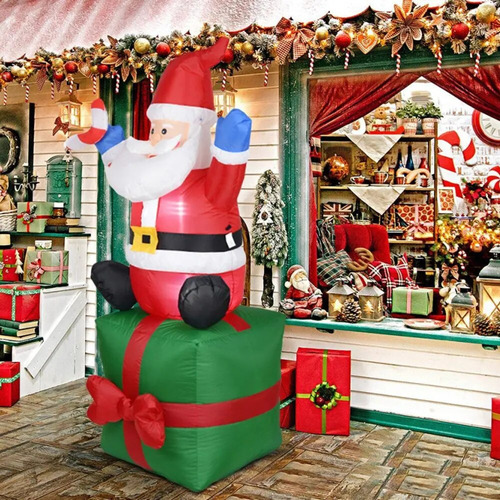 - Sd Mc Decoraciones Navideñas 180 Cm, Inflables, Led,
