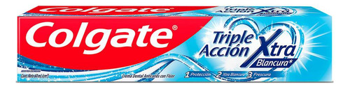 Crema Colgate Triple Acción Extra Blancura 60 Ml