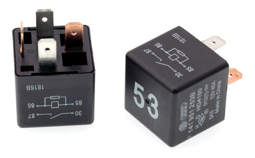 Imagen 2 de 10 de Relay Rele Multifuncion Vw Polo Golf Transporter Sharan Bapm