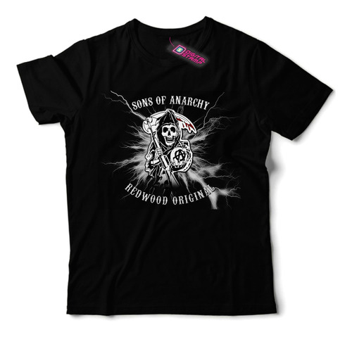 Remera Sons Of Anarchy Redwood Original S23 Dtg Premium