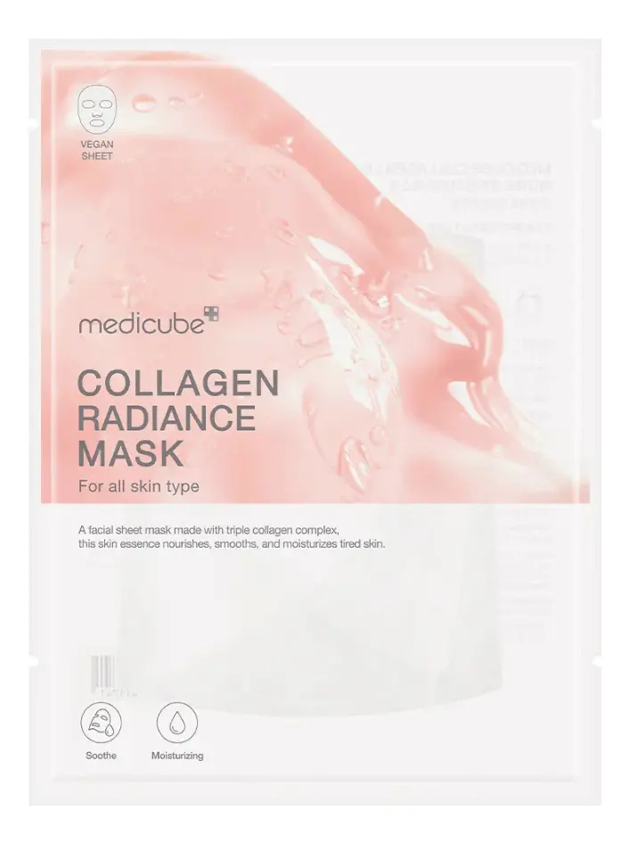 Medicube Collagen Lifting Mask Triplo Colágeno Efeito Lifting Normal A Sensível