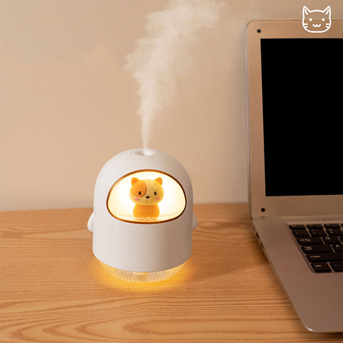 Humidificador C Space Cat Con Luz Nocturna Ambiental