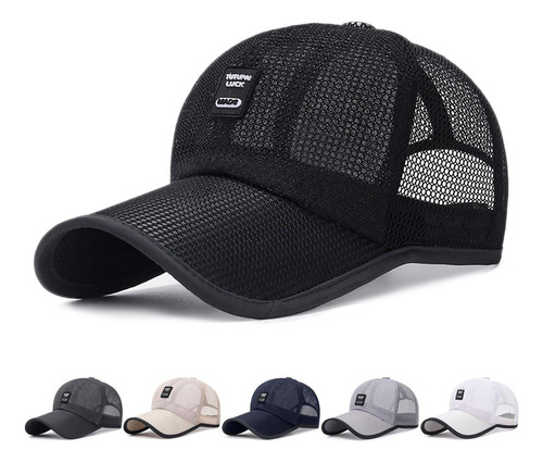 Gorra De Malla Para Mujer Y Hombre, Gorra Transpirable Para