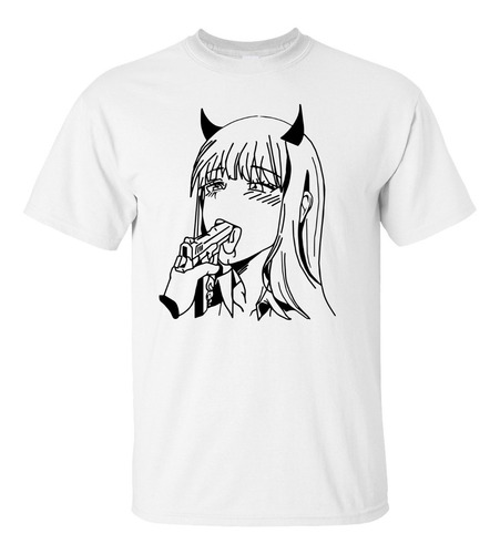Playera Anime Zero Two Darling In The Franxx Lewds Art A3945