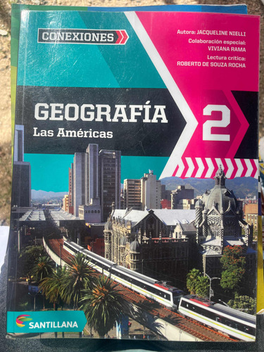 Libro De Geografía Editorial Santillana