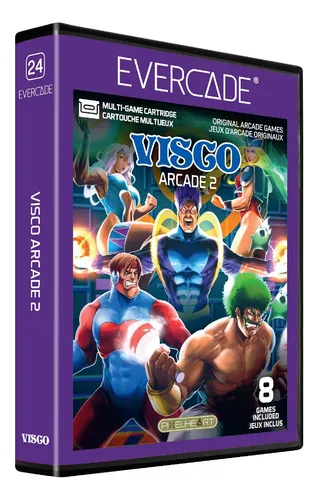 Evercade Visco Arcade 2 8 Game Cartridge