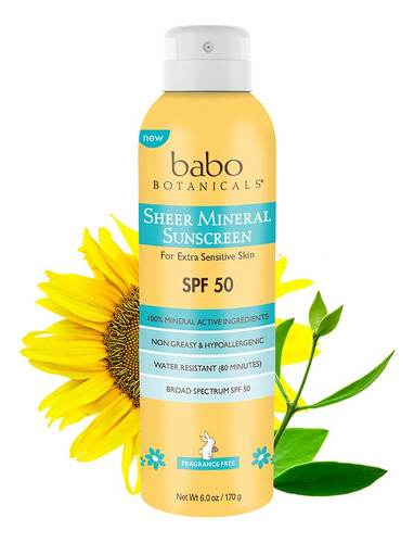 Babo Botanicals Super Shield Protector Solar Mineral Spf 50 