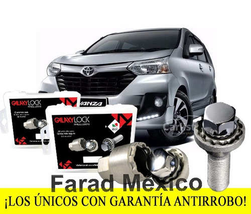 Tuercas Seguridad Toyota Avanza Cargo Mt