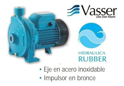 Imagen 1 de 5 de Bomba Centrifuga Vasser 3/4 Hp Hidraulica Rubber