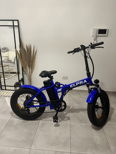 Bici Electrica - Elpra Fat - Asistida Y Tipo Moto
