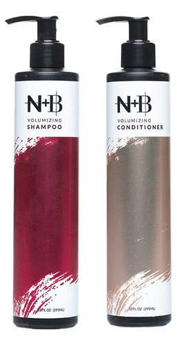 N+b - Paquete De Champ De Volumen + Acondicionador De Volume