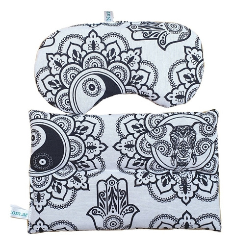 Imagen 5 de 10 de Combo X2 Almohadillas Térmicas Semillas:1 Antifaz + 15x25