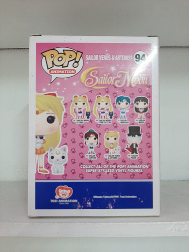 Funko Pop! Animation Sailor Moon Sailor Venus 94 Detalles (Usado)