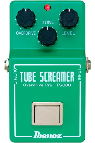 Pedal Ibanez Ts808 Tube Screamer Overdrive + Rocker Music