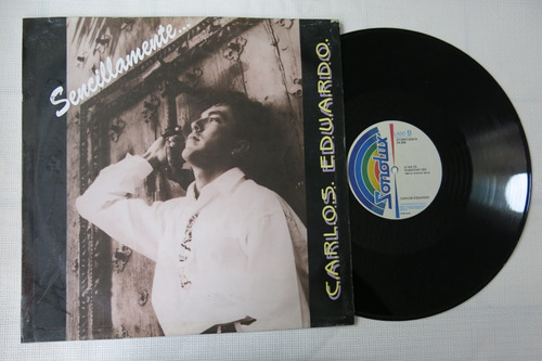 Vinyl Vinilo Lp Acetato Carlos Eduardo Sencillamente Salsa