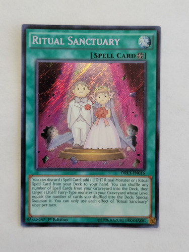 Yu-gi-oh! Ritual Sanctuary - Drl3-en016 - Secret Rare 1st