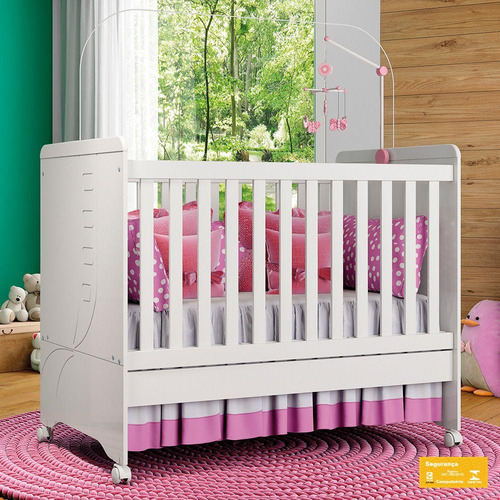 Henn Berço Mini-cama Henn Pão De Mel I11-10 Convencional Cor Branco I11-10