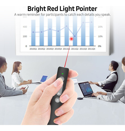 Hh Puntero De Luz Roja Con Control Remoto Inalámbrico For