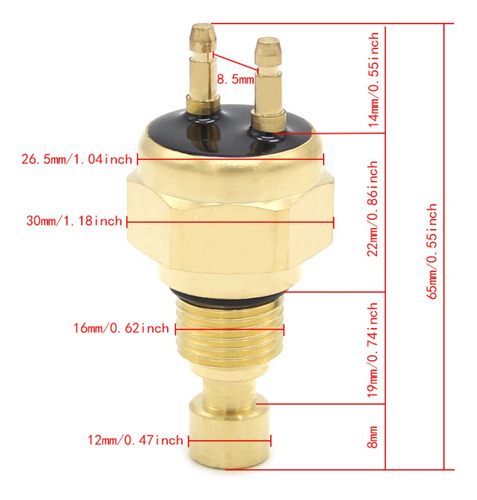 Sensor De Temperatura Para Kawasaki 27010-1202 27010-1317