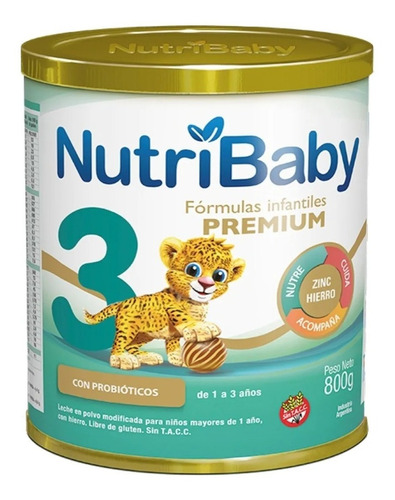 Ethical Pharma NutriBaby 3 En polvo - Lata - 1 - 800 g