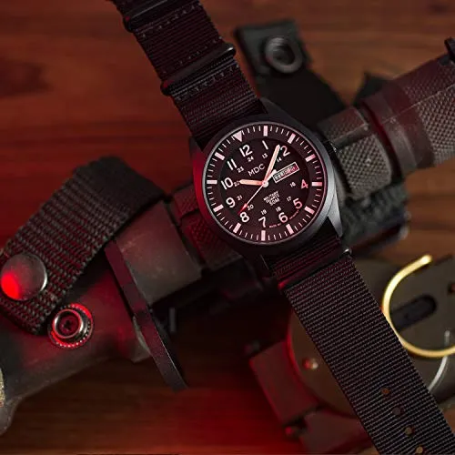 Reloj De Pulsera Hombre Mdc, Relojes Militares De Campo...