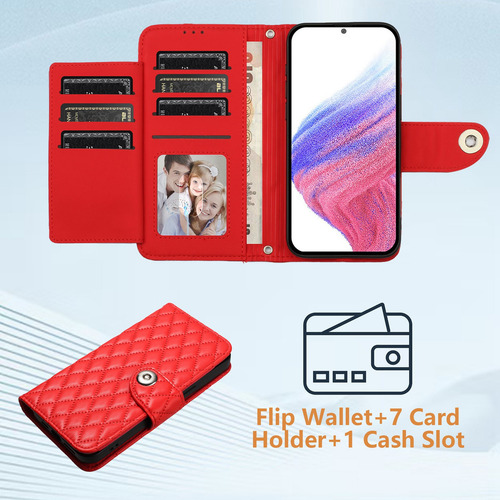 Z Funda De Piel Tipo Cartera Para Motorola E15 E14 E13