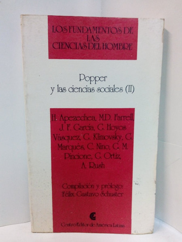 Popper Y Las Ciencias Sociales Ii - Apezechea H. / Farrell M