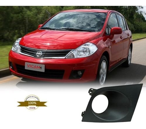 Bisel Para Faro De Niebla Nissan Tiida 2007-2018 Izquierdo.