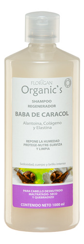  Shampoo Regenerante Baba De Caracol 1lt. Florigan®