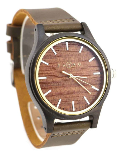 Reloj De Madera Payro - Modelo Aaron