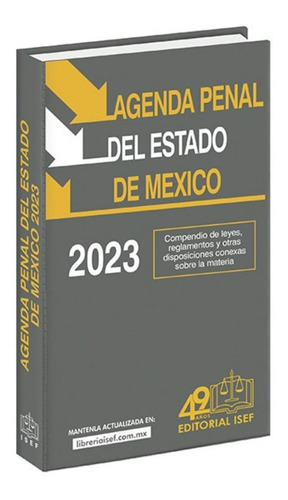 Agenda Penal Del Estado De México 2023  Isef