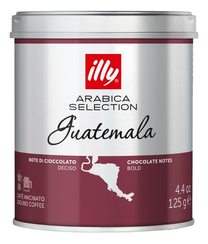 Café Moído, Guatemala, Illy Selection, Lata 125g