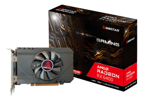 Tarjeta De Video Biostar Radeon Rx6400 4gb Gddr6 16gbps Nnet