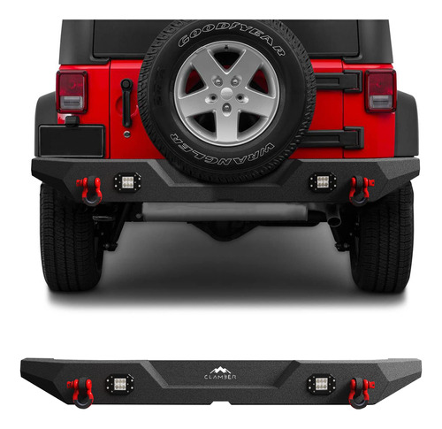 Parachoque Trasero Ancho Completo Para Jeep Wrangler Jk Jku