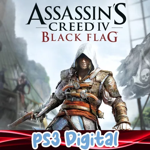 Assassins Creed 4 Black Flag Dublado Ps3 Digital Psn - EbitGames!