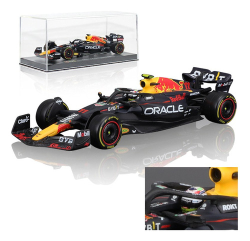 Coche En Miniatura Burago 2023 Redbull F1 Rb19 11 Perez 1/43