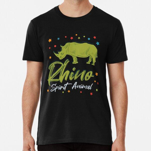 Remera Rinoceronte Animal De Poder Espiritual, Animal Espiri