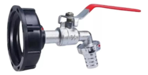 Tapa Con Llave Nariz 1/2 Para Garrafon 20 Y 50lt 60mm 1 Pz 1 Pieza Llave 1/2"