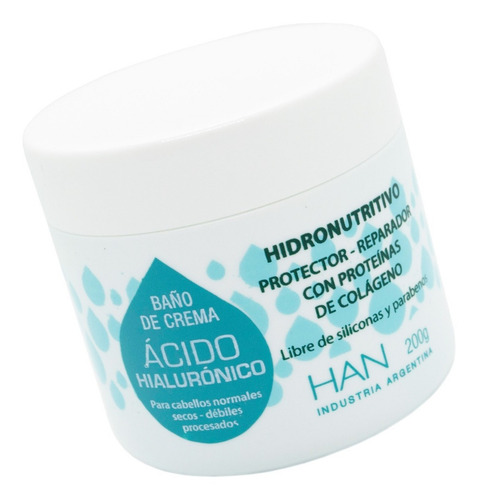 Han Acido Hialurónico Máscara Reparador Protector Pelo 200ml
